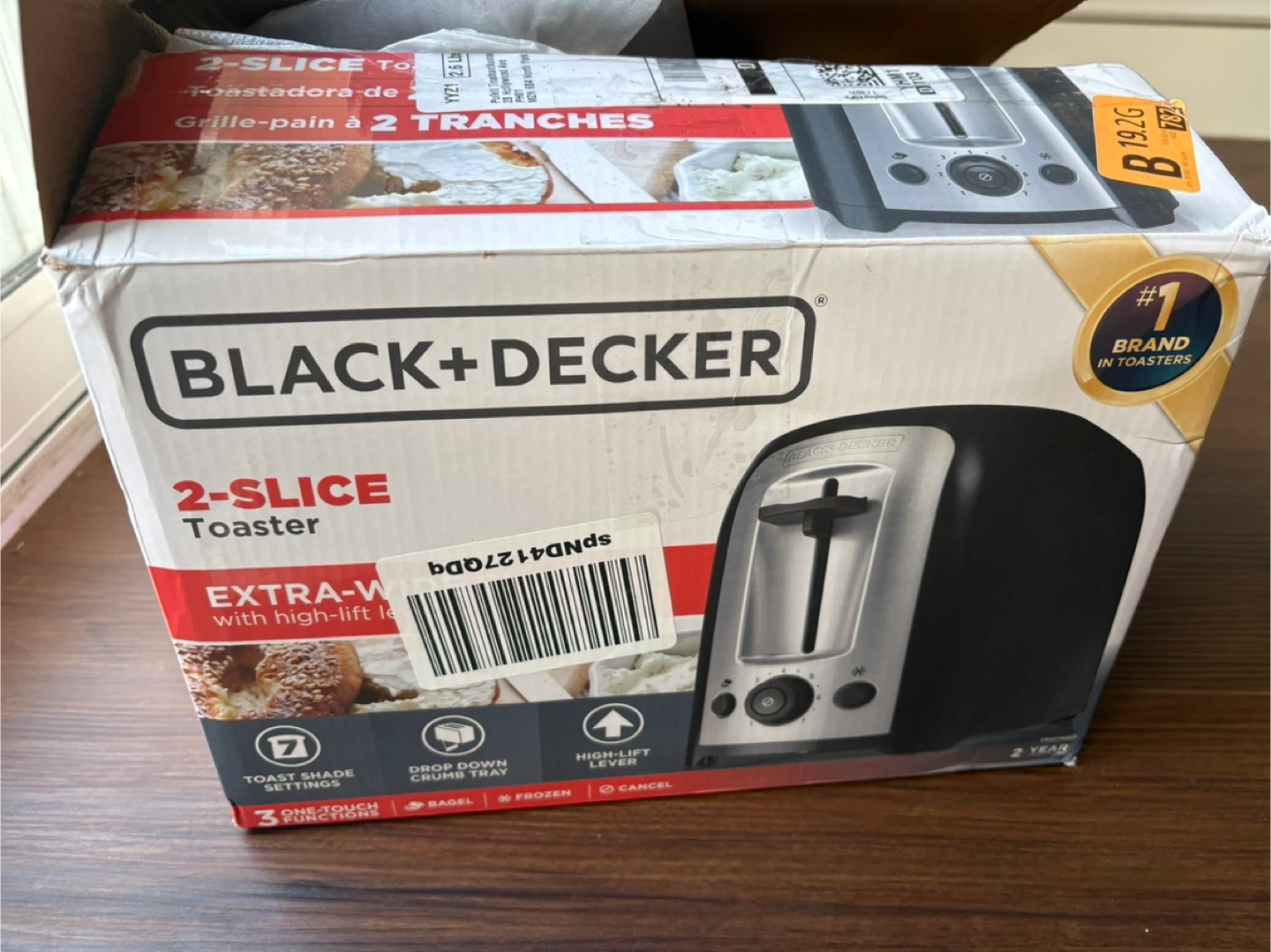 Black+Decker 2-Slice Toaster - photo 3