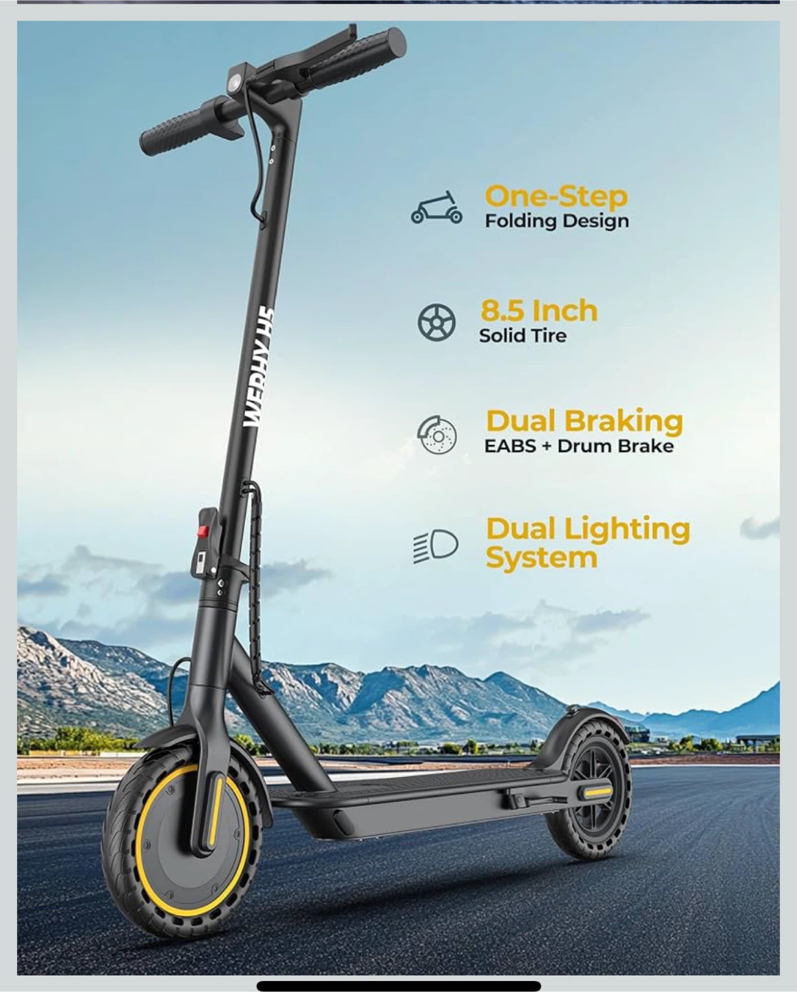 New Electric Scooter - WERHY H5!