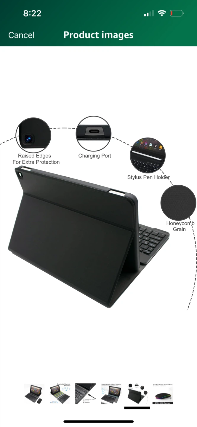 Wireless Keyboard & Mouse for Tablet - photo 5