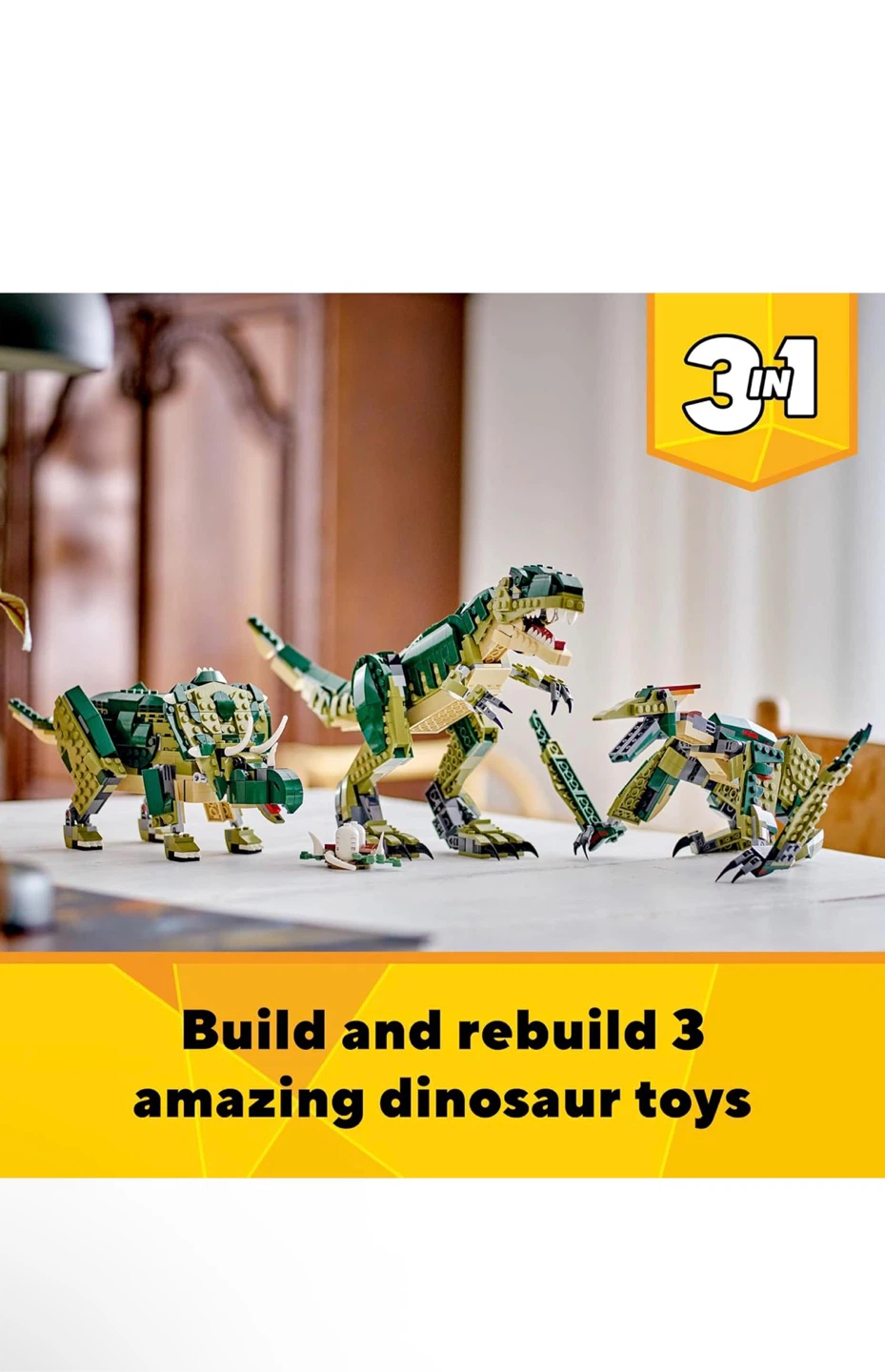 LEGO Creator 3 in 1 Mighty Dinosaurs Set - New in Box! - photo 4