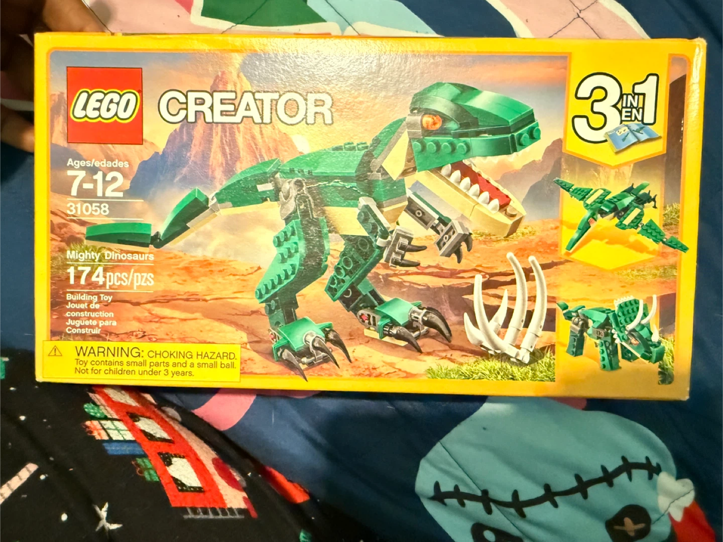 LEGO Creator 3 in 1 Mighty Dinosaurs Set - New in Box!