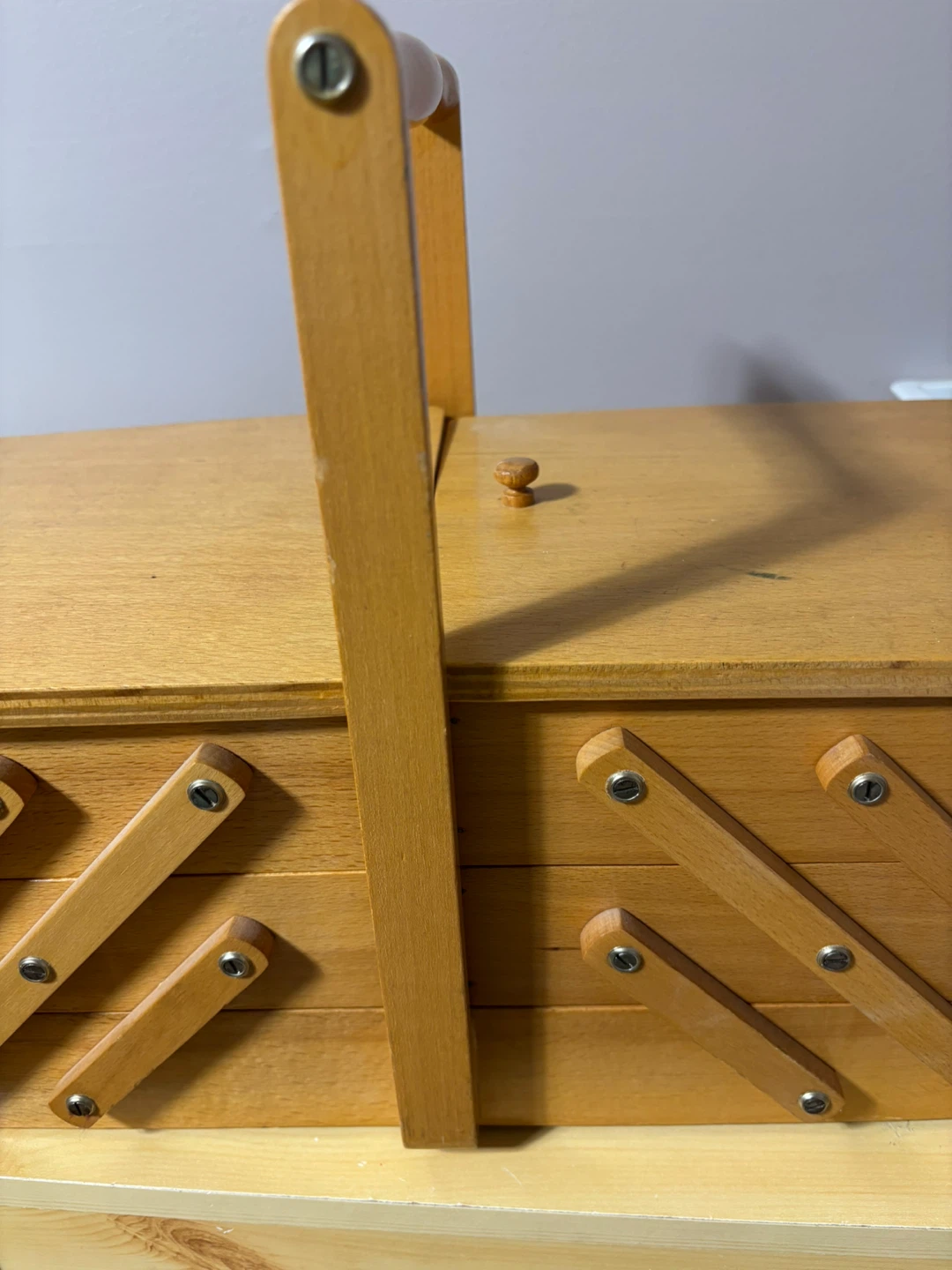 Wooden Sewing Box - photo 2