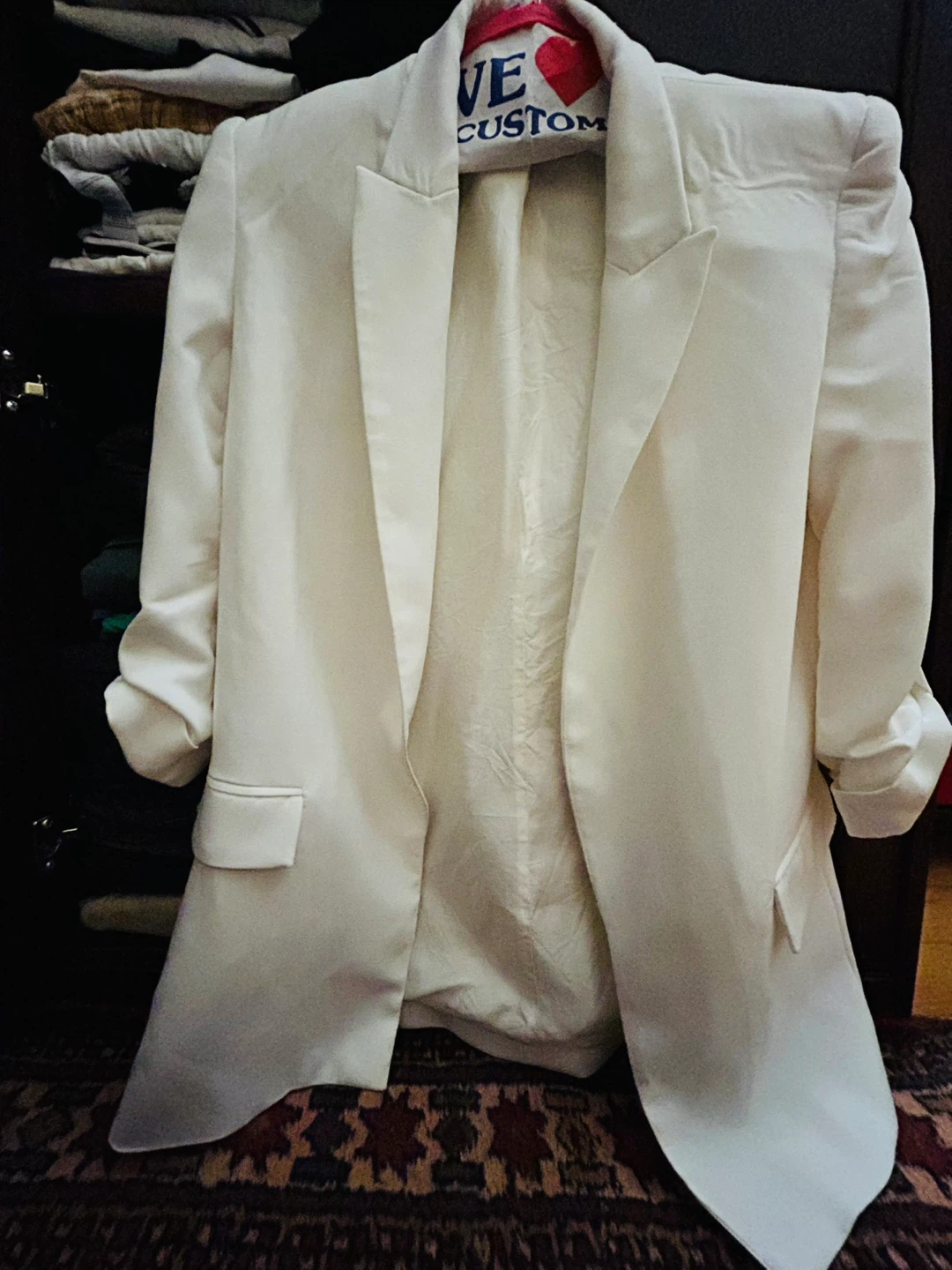 Zara Cream Blazer - Size S - photo 2