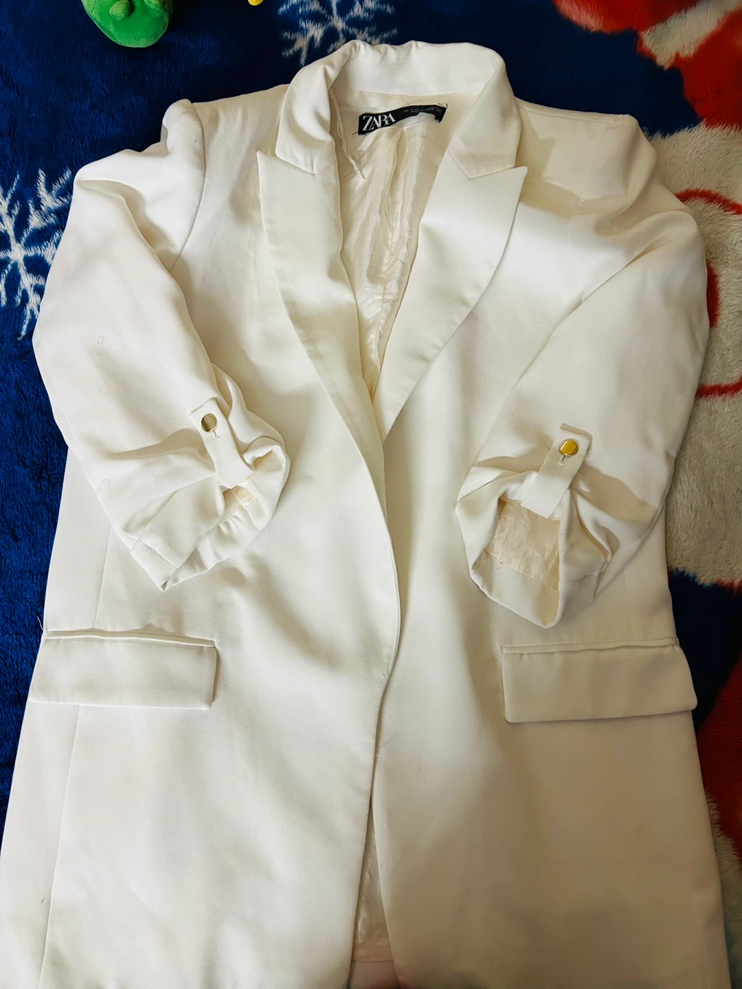 Zara Cream Blazer - Size S