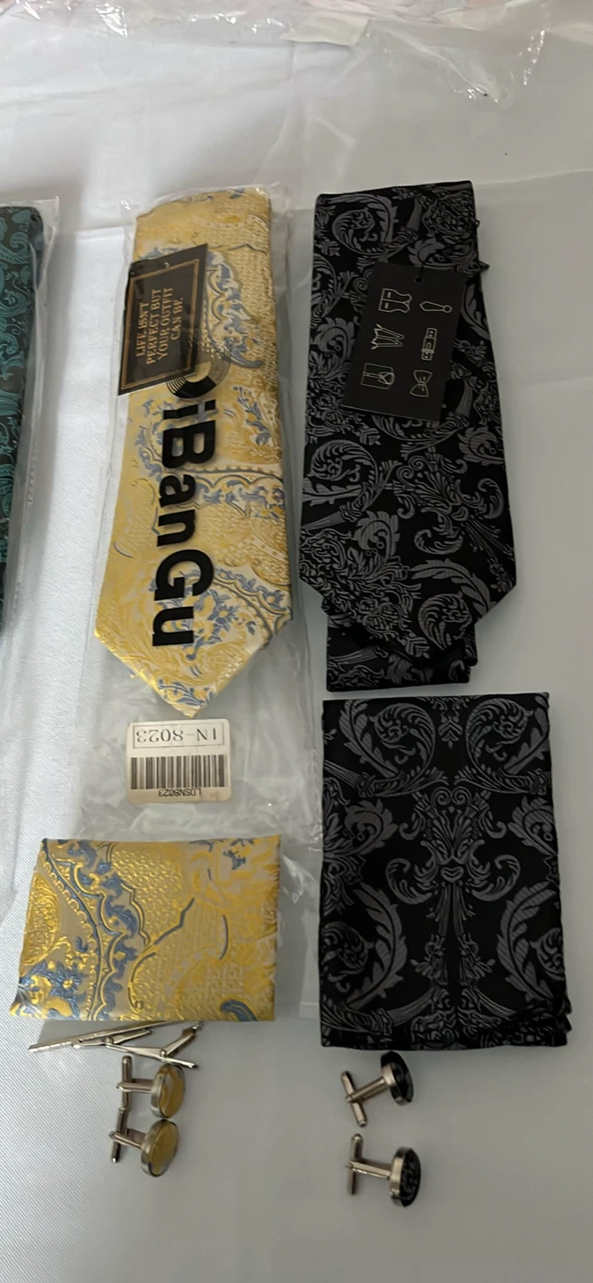 New Dibangu & S&W Tie & Cufflink Sets - photo 2