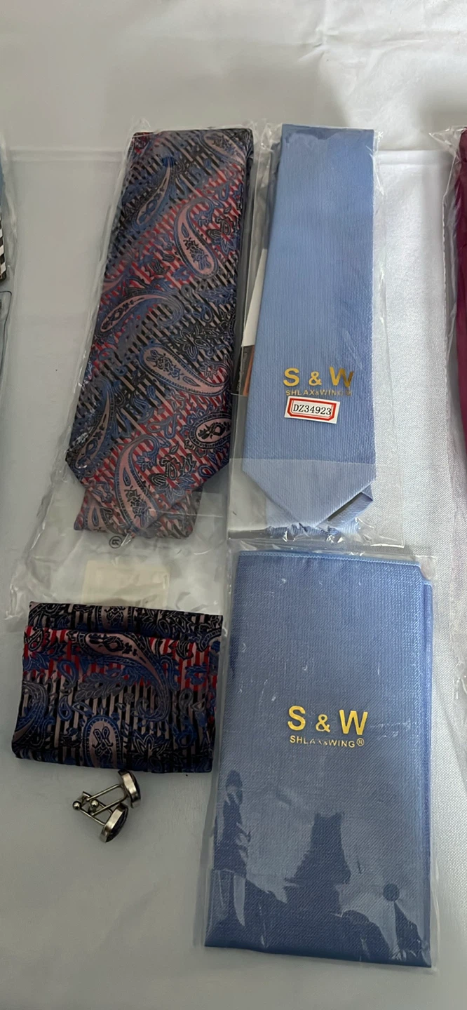 New Dibangu & S&W Tie & Cufflink Sets - photo 4
