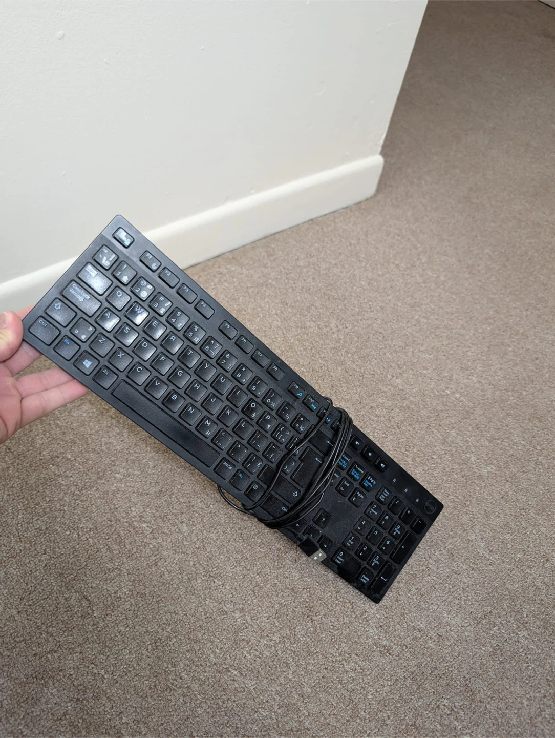 Dell Wired Keyboard - Black