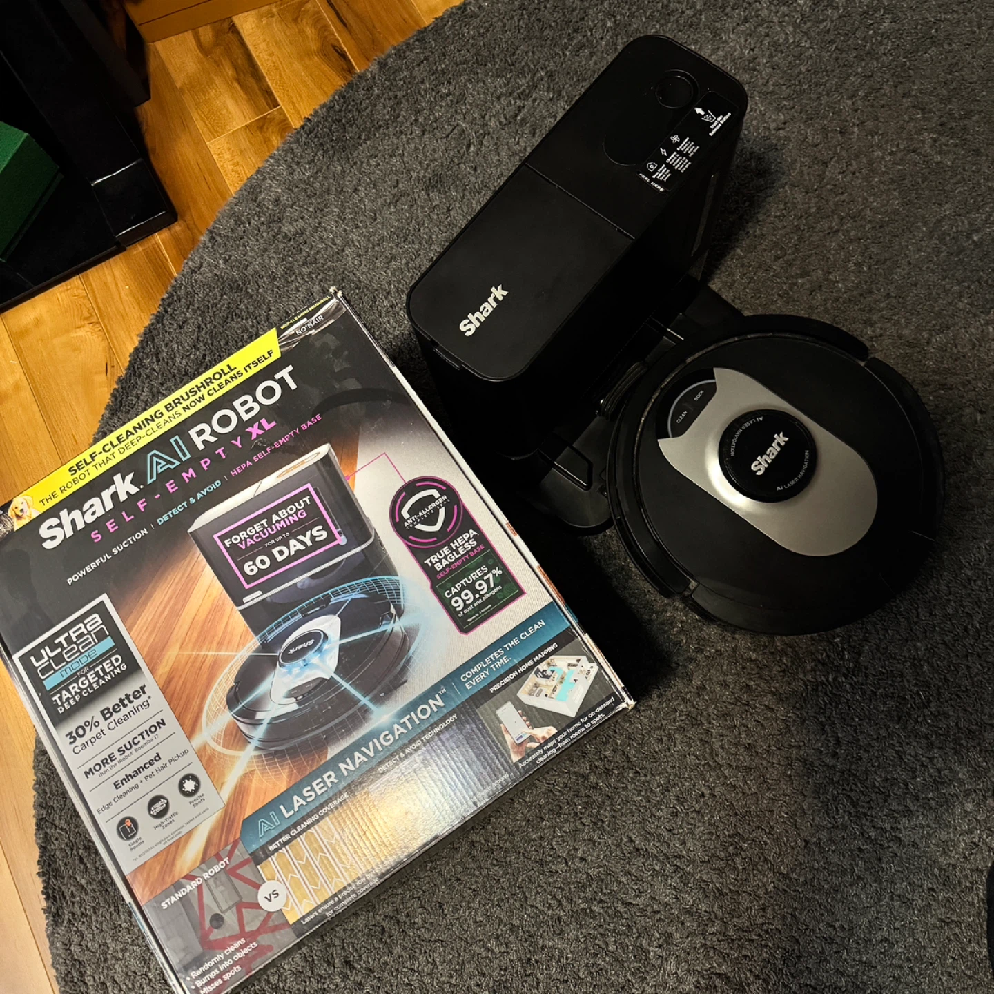 Shark AI Robot Vacuum Self-Empty XL