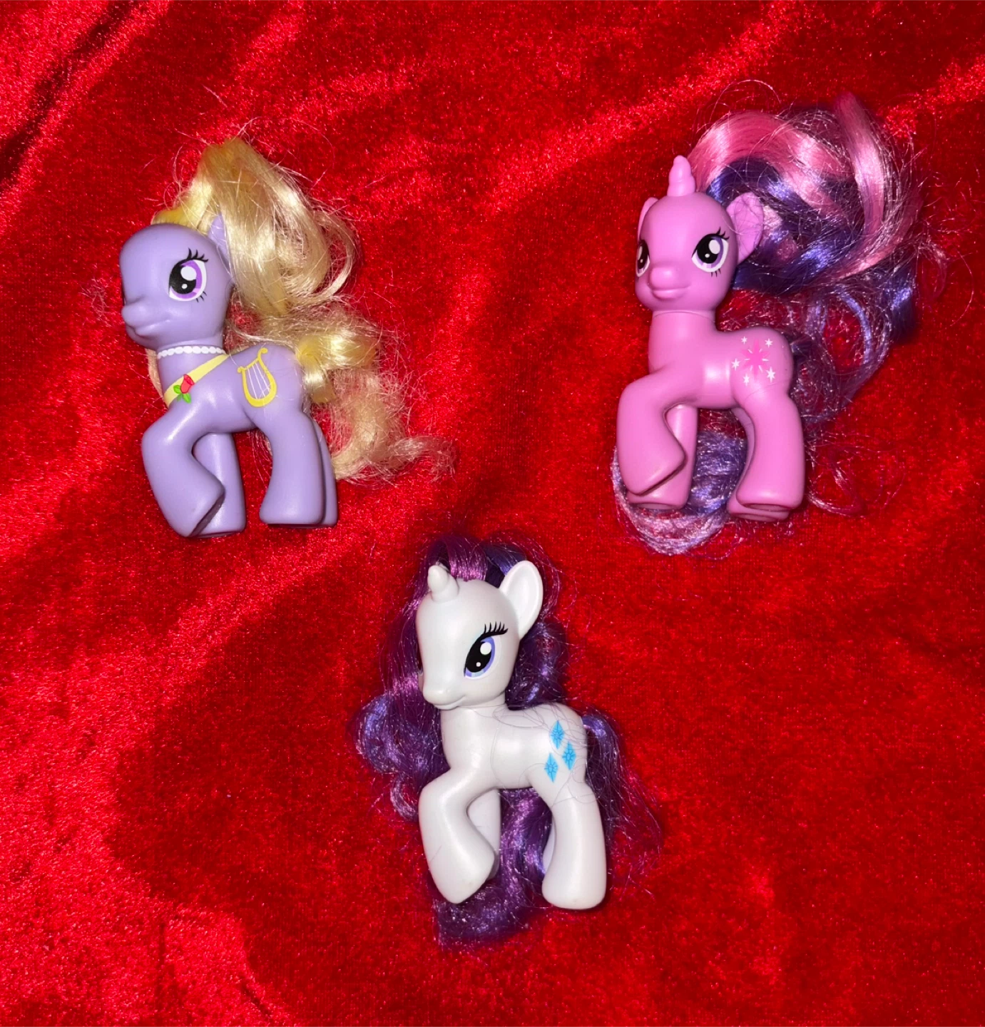 My Little Pony Figures - Set of 3