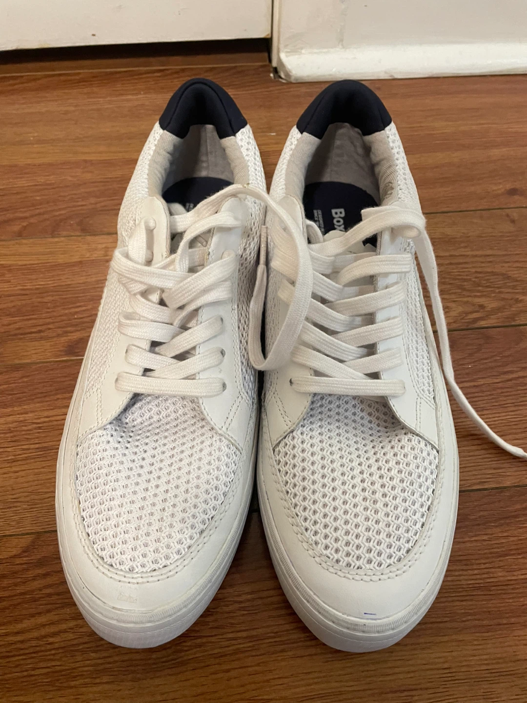 Boxfresh Deby SH CMESH/LEA White Sneakers US 9