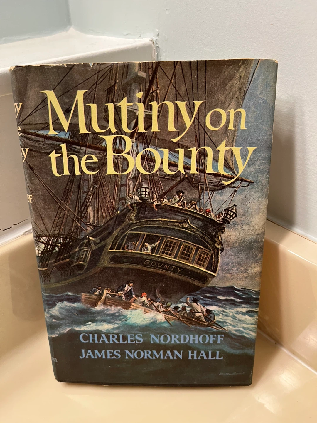 Mutiny on the Bounty Vintage 1960 Hardcover Book