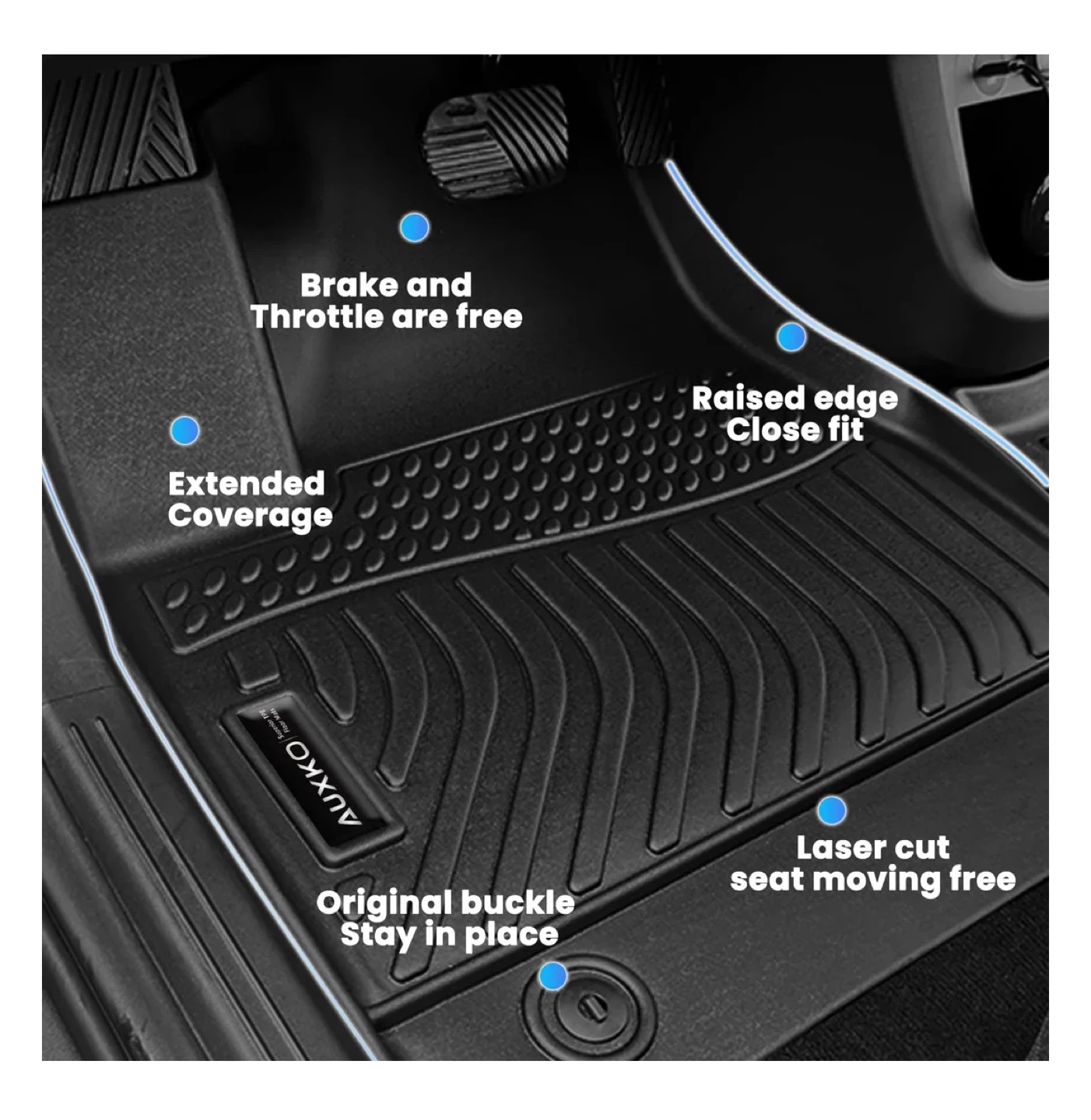 New-CHEVROLET EQUINOX EV 2024 2025 2026  ALL WEATHER MATS - photo 4
