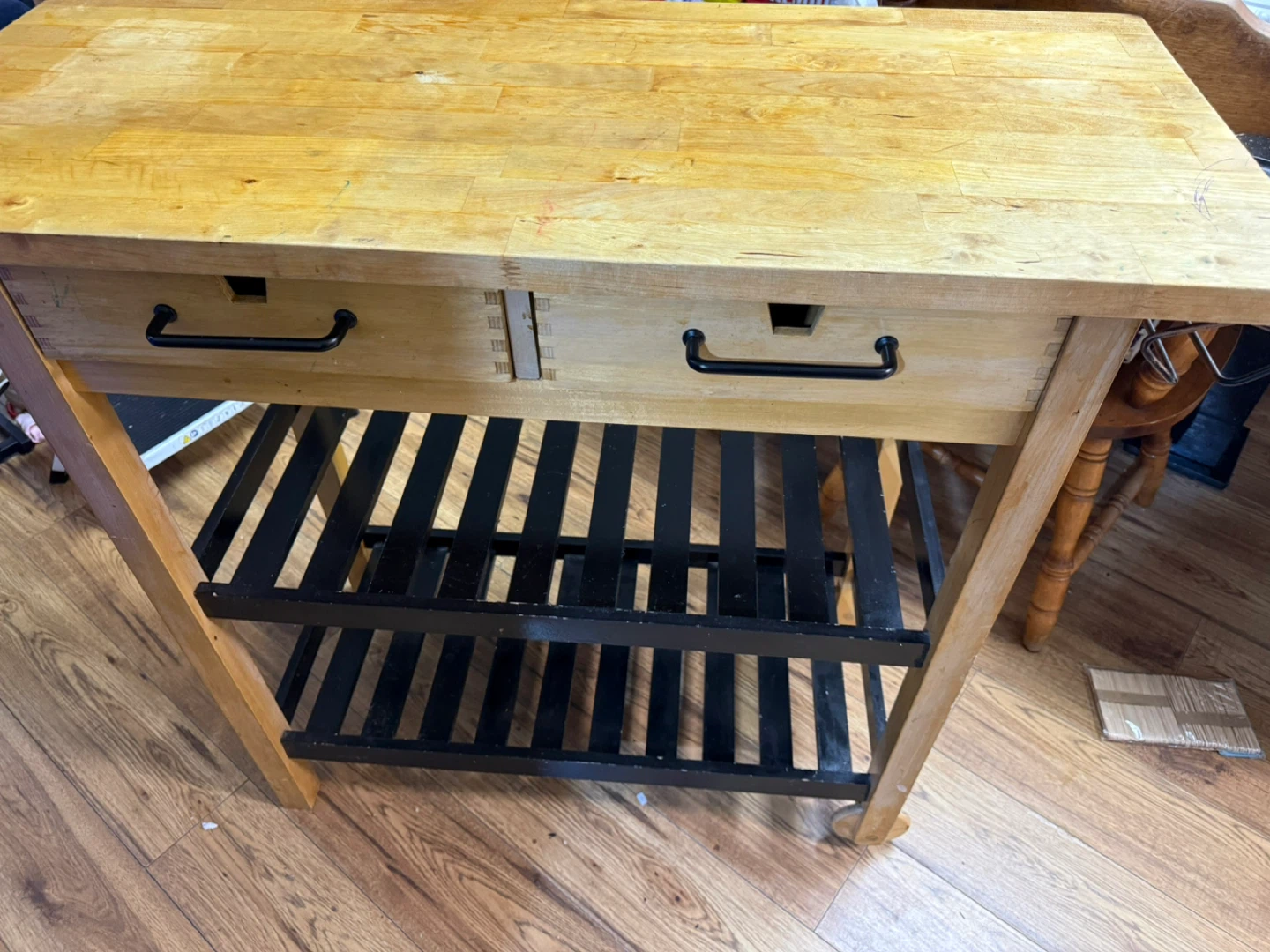Kitchen Island with Storage - photo 2