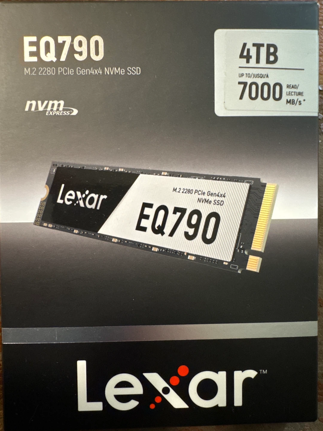 Lexar EQ790 4TB SSD - New in Box! - photo 3