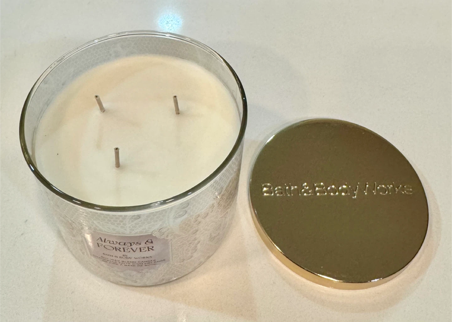 Bath & Body Works Always & Forever 3-Wick Candle_NWT - photo 2