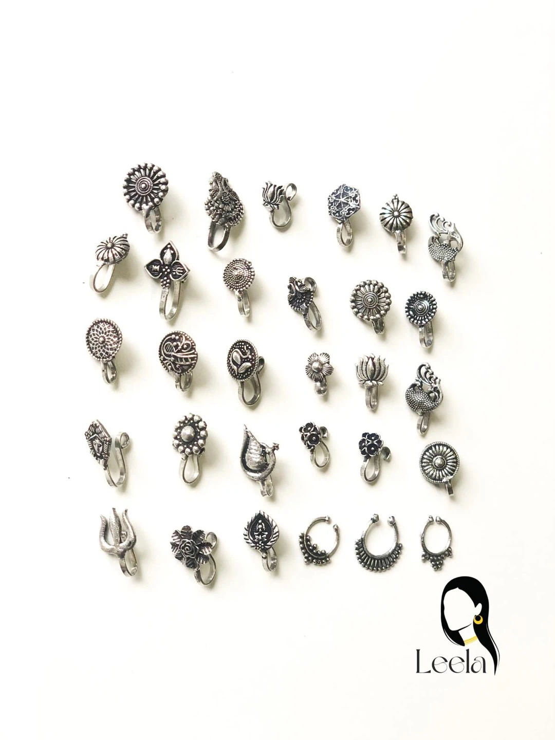 Oxidised Nose Pins $3 each