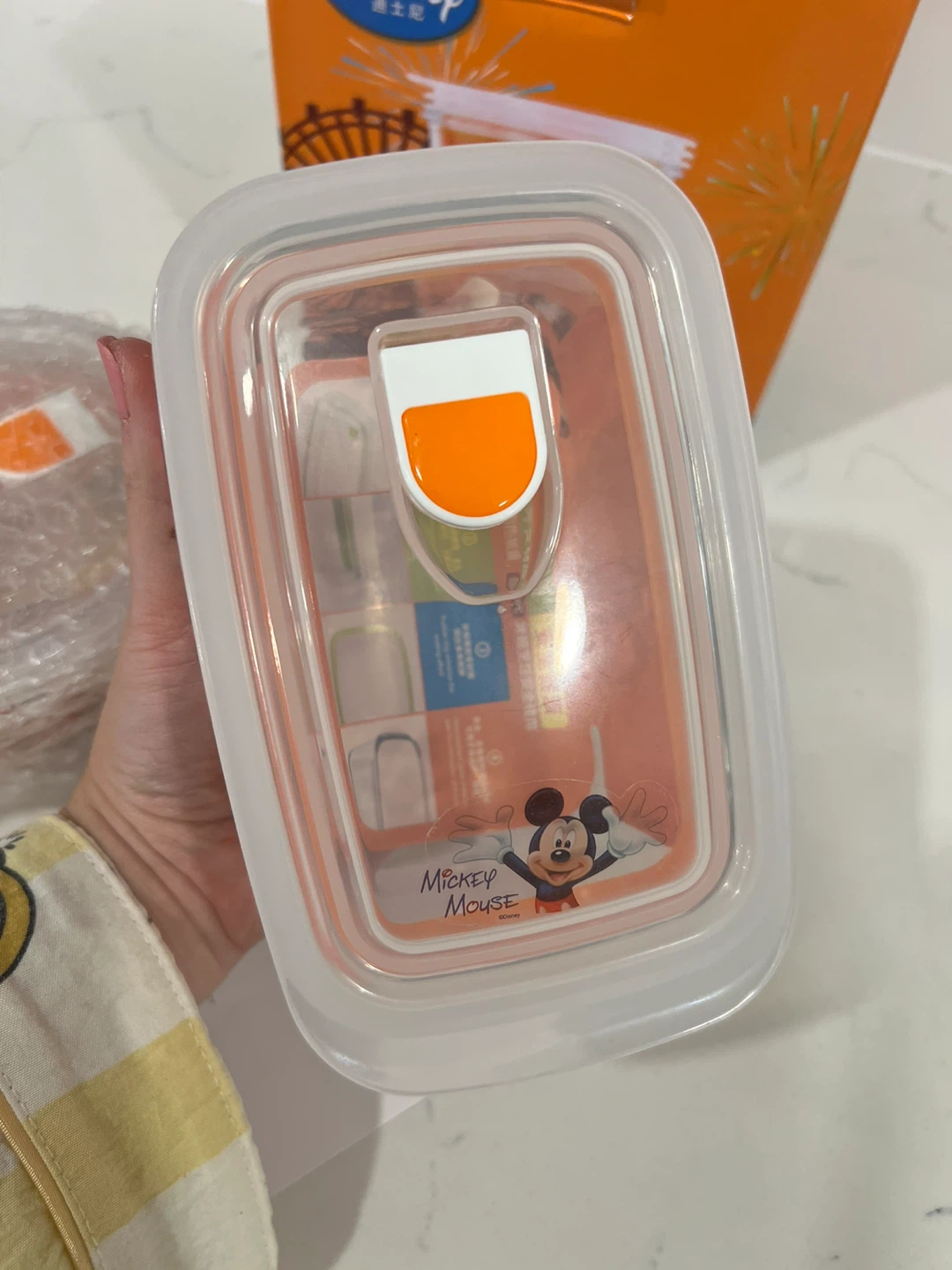 Disney Mickey Mouse Glass Food Containers - New - photo 3