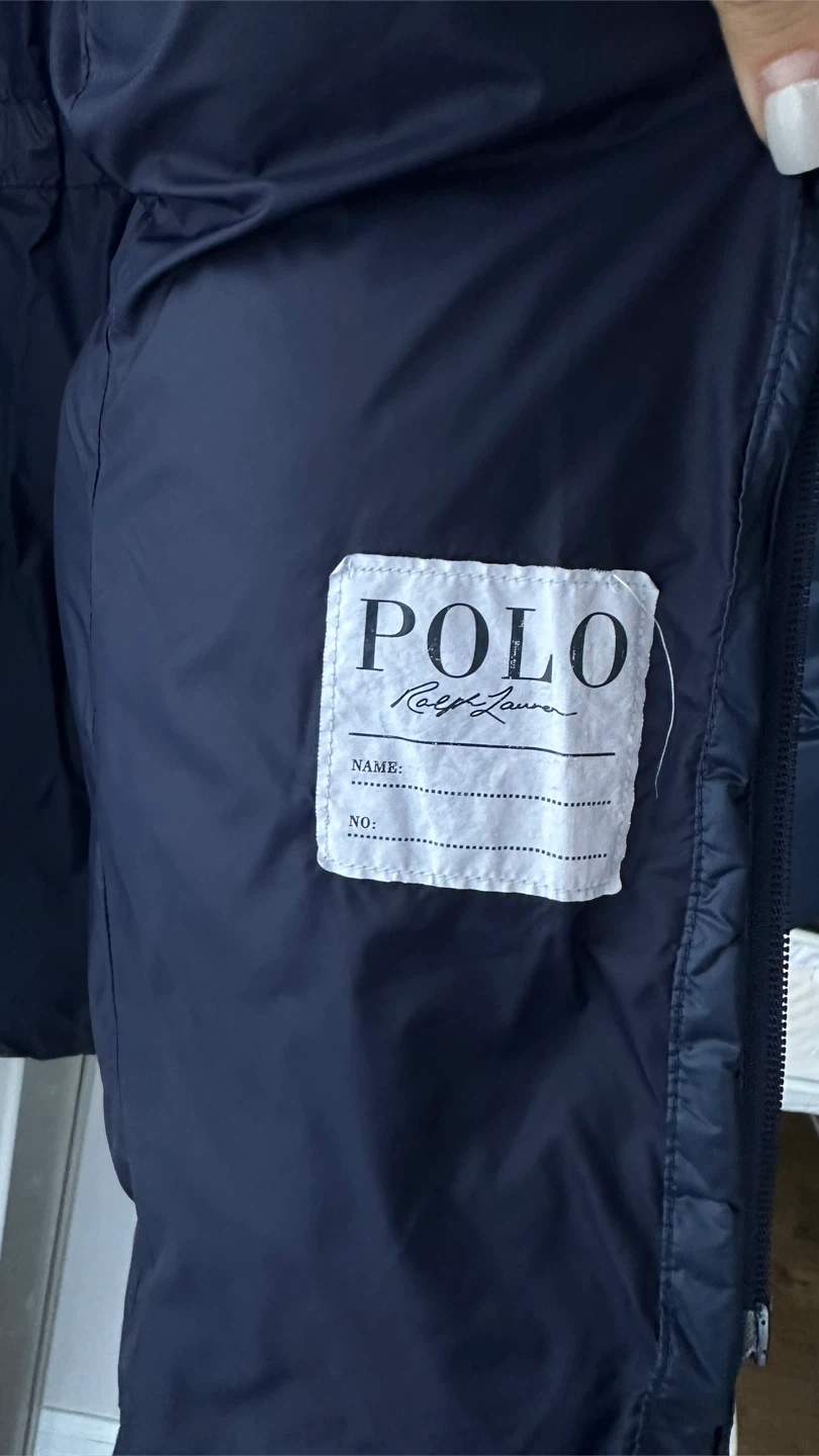 Ralph Lauren Down Hooded Long Jacket - Girls Size M - photo 4
