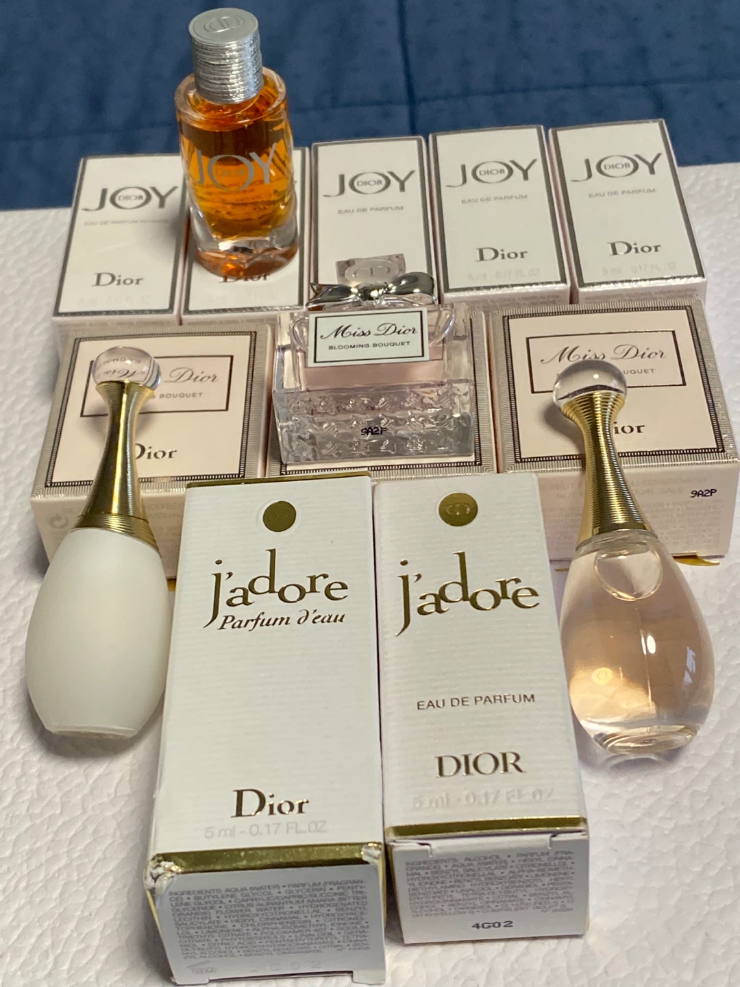 Dior Perfume Set - Joy, J'adore, Miss Dior