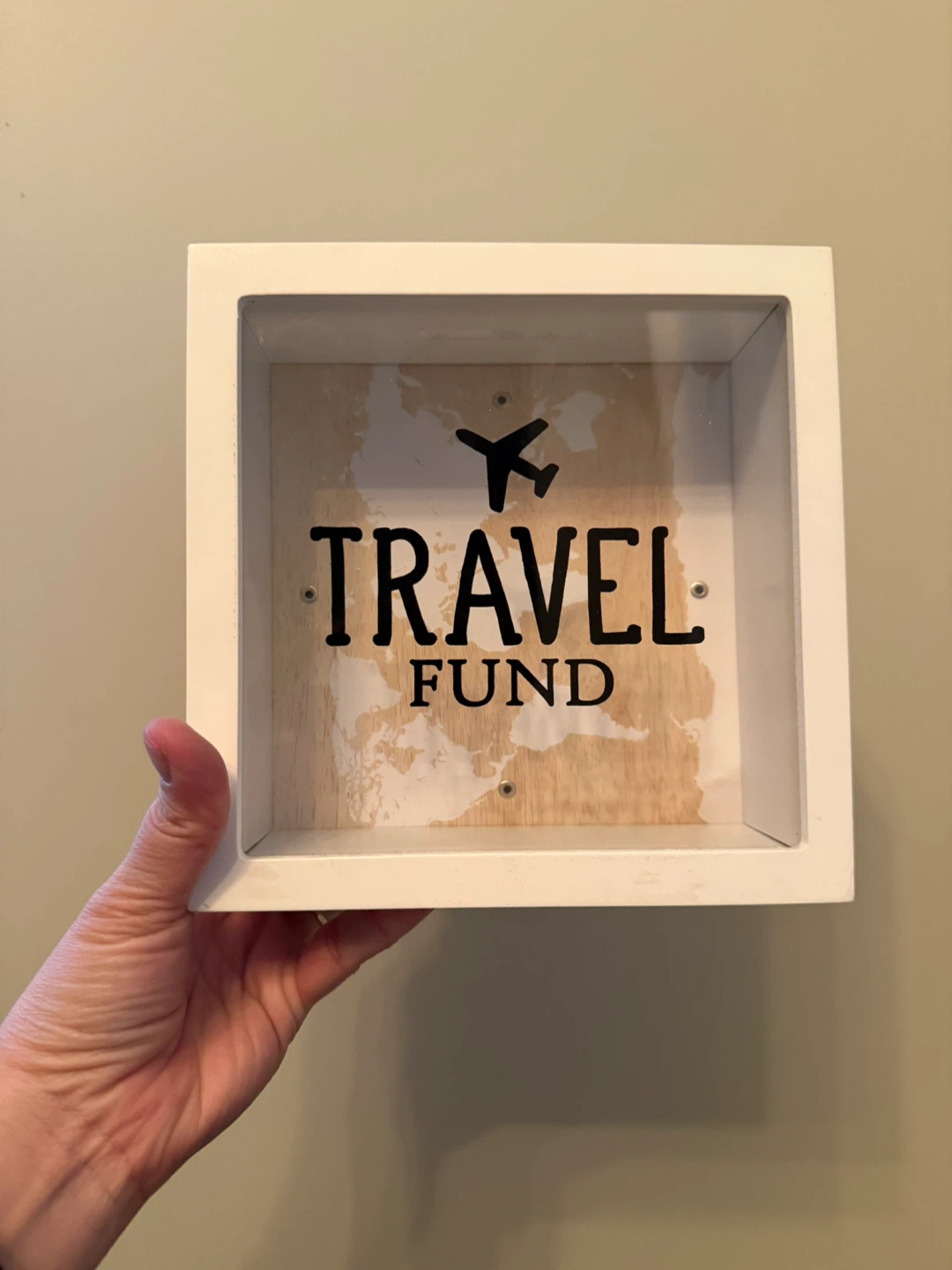Travel Fund Shadow Box