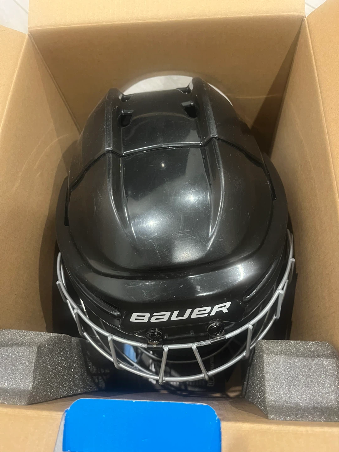 Bauer Prodigy Youth Hockey Helmet Combo - Black - photo 3
