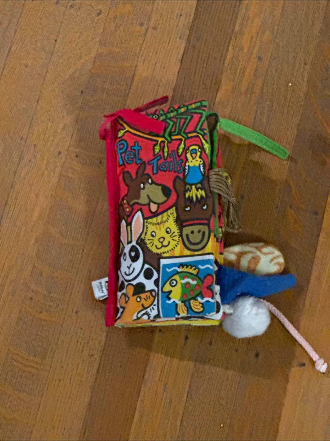 Pet Tails Soft Book for Baby