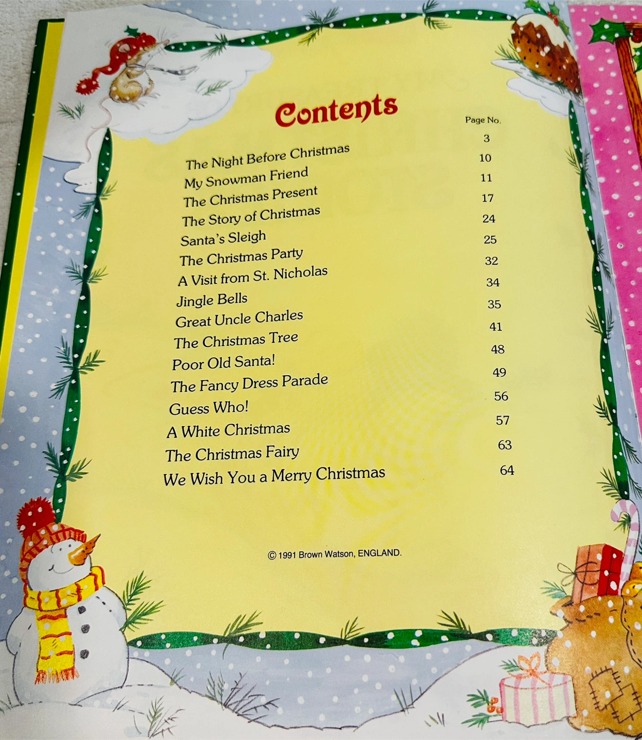 Vintage (1991) Children’s Treasury of Christmas Stories Book… - photo 3
