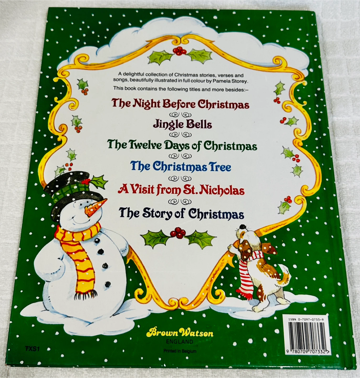 Vintage (1991) Children’s Treasury of Christmas Stories Book… - photo 2