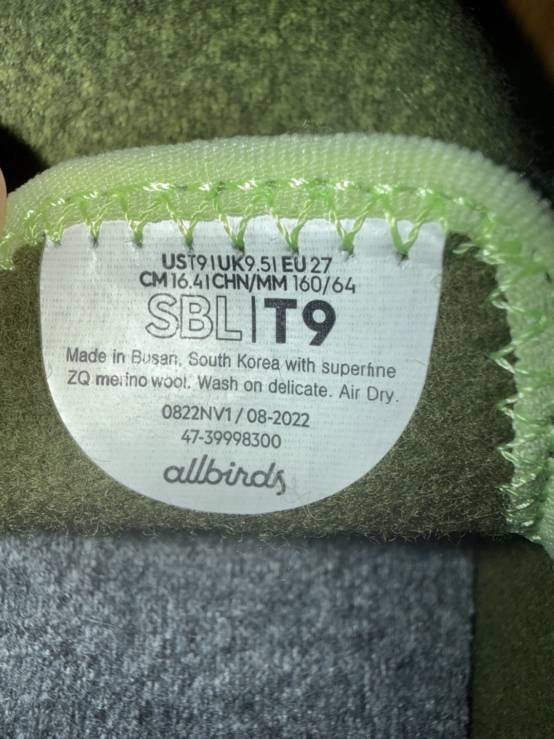 Allbirds Smallbirds LK Wool Lounger - US T9/EU 27 - photo 3