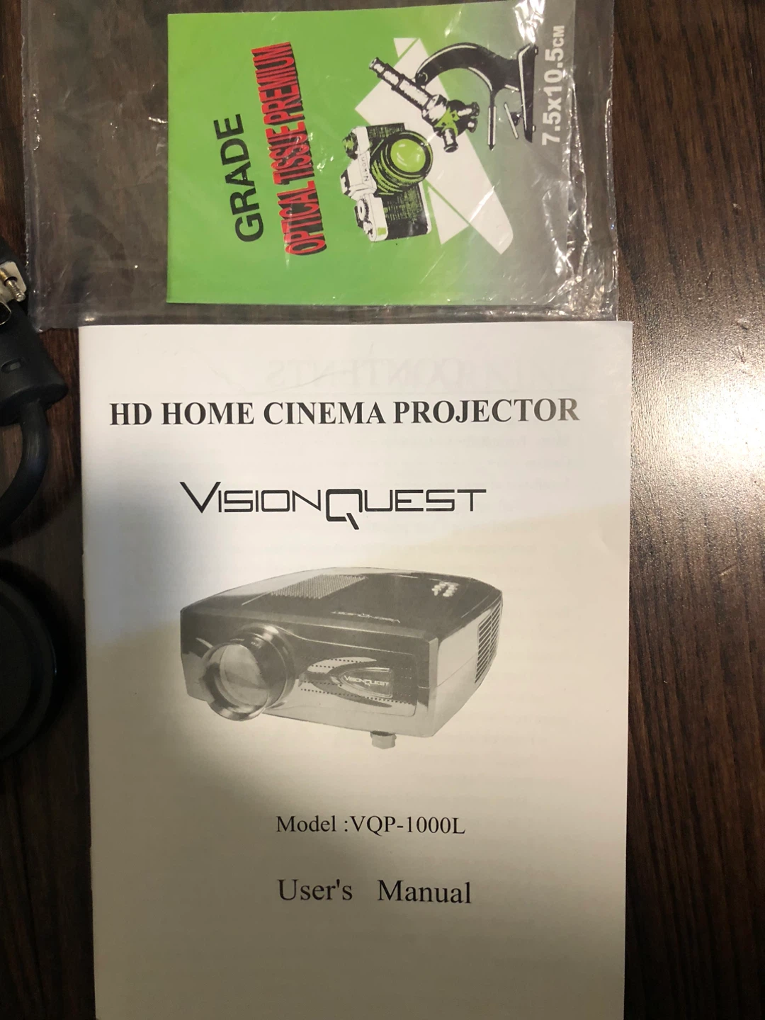 VisionQuest VQP-1000L HD Home Cinema Projector - photo 4