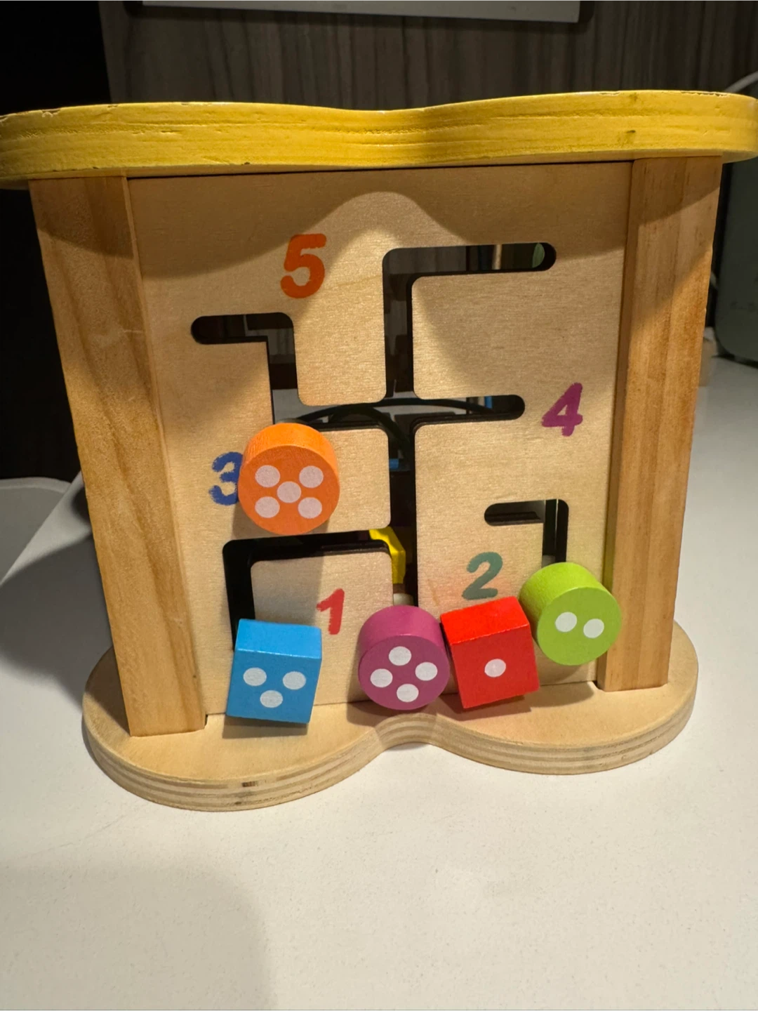Wooden Activity Cube - photo 2