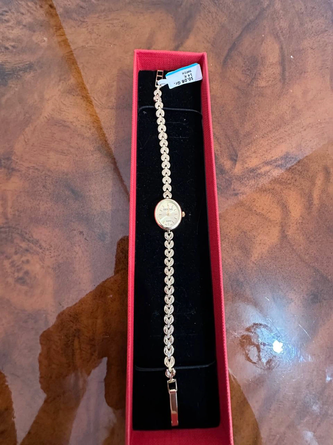 Geneve 14K Gold Ladies Watch