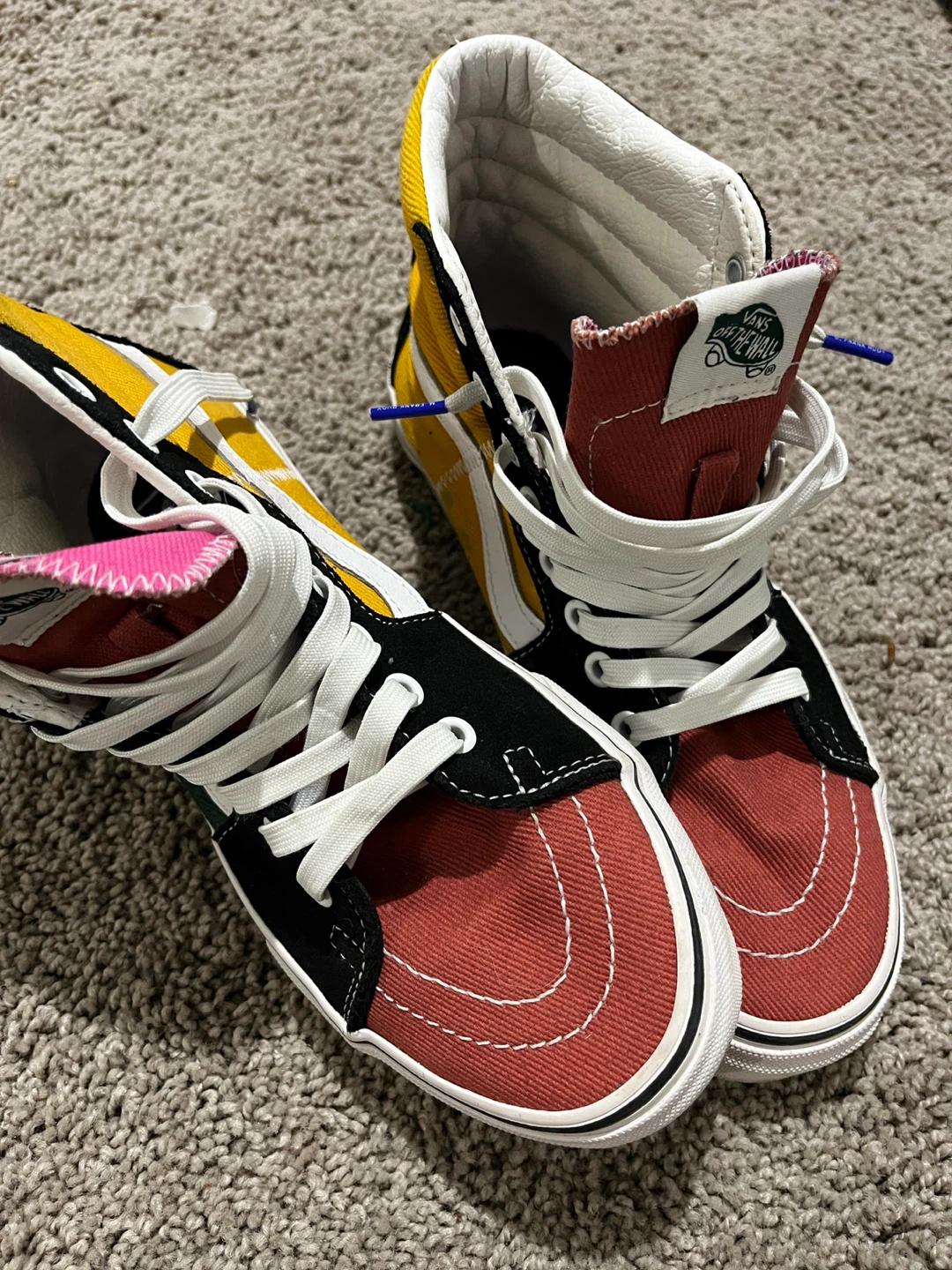 Vans Sk8-Hi Platform Shoes US Men 7 / Women 8.5