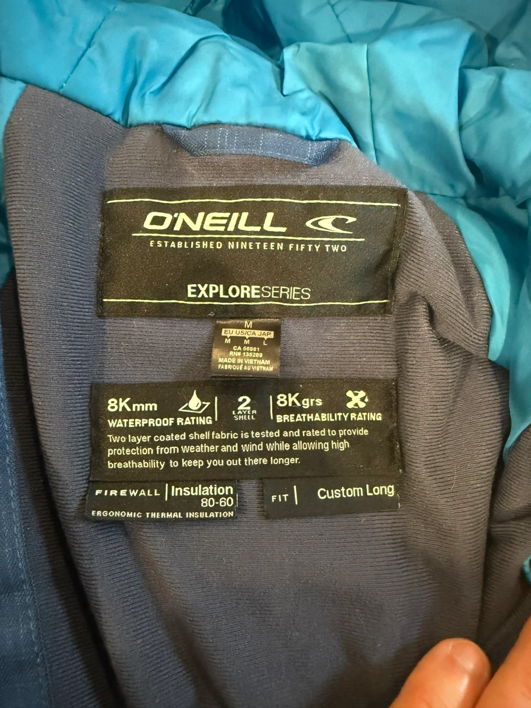O'Neill Explore Series Jacket - Size M (fits large) - photo 3