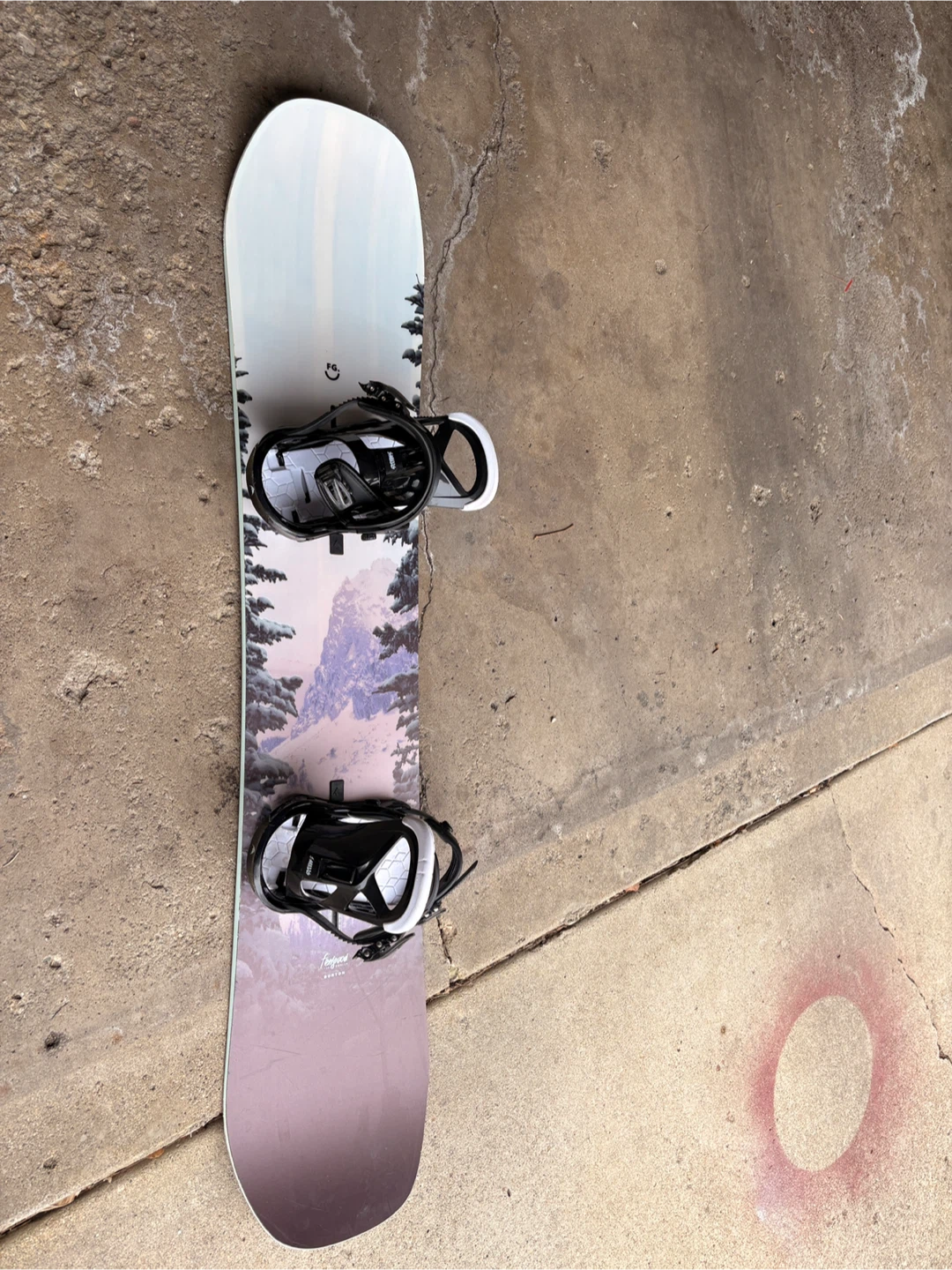 Burton Feelgood Snowboard with Bindings & Burton Boots - photo 2