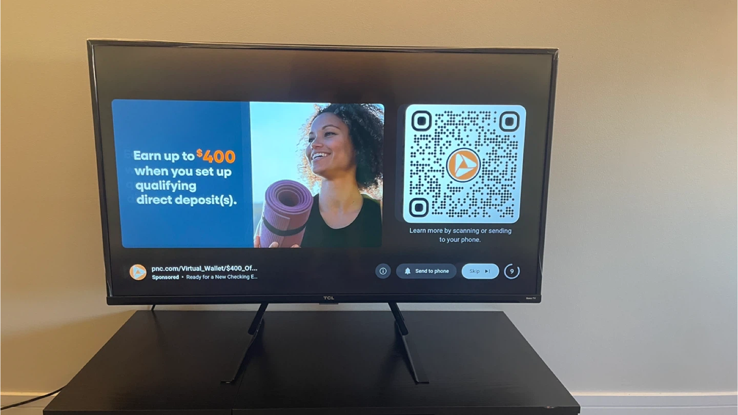 TCL Smart TV – 43” – Great Condition