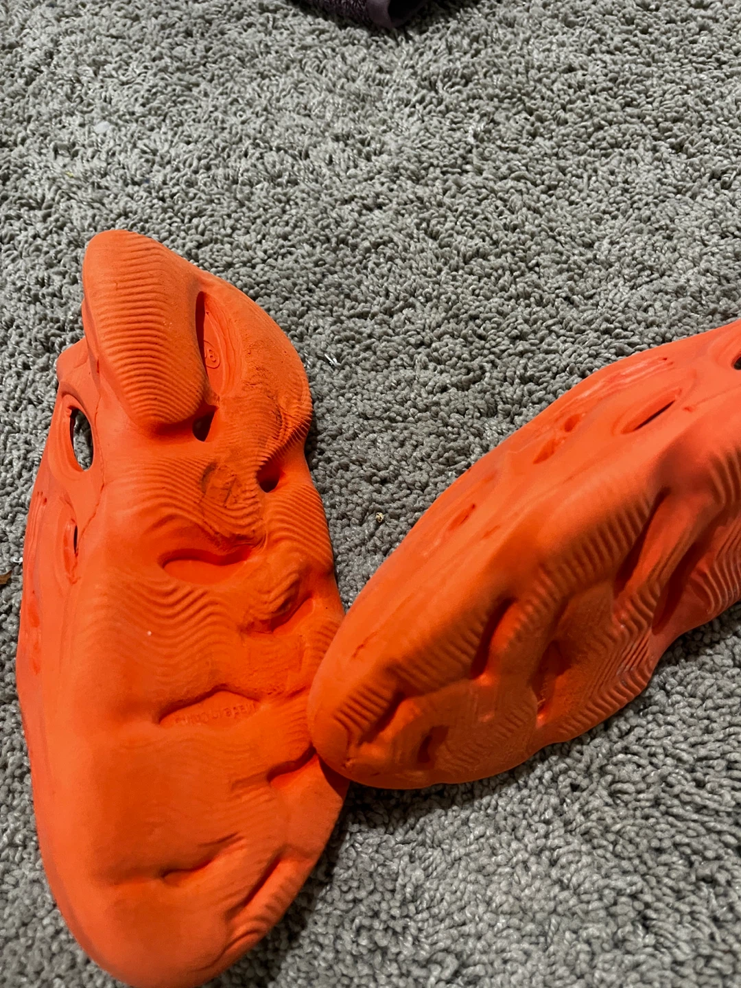 Orange Foam Runners Size 10 - photo 4