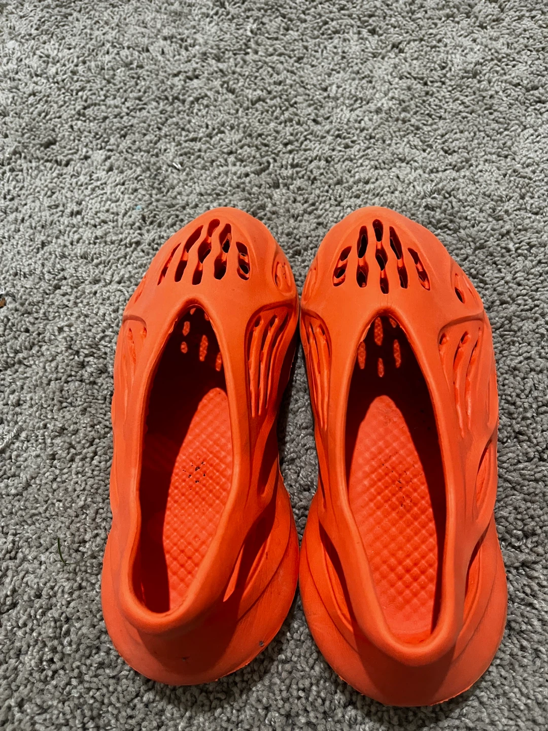 Orange Foam Runners Size 10 - photo 5