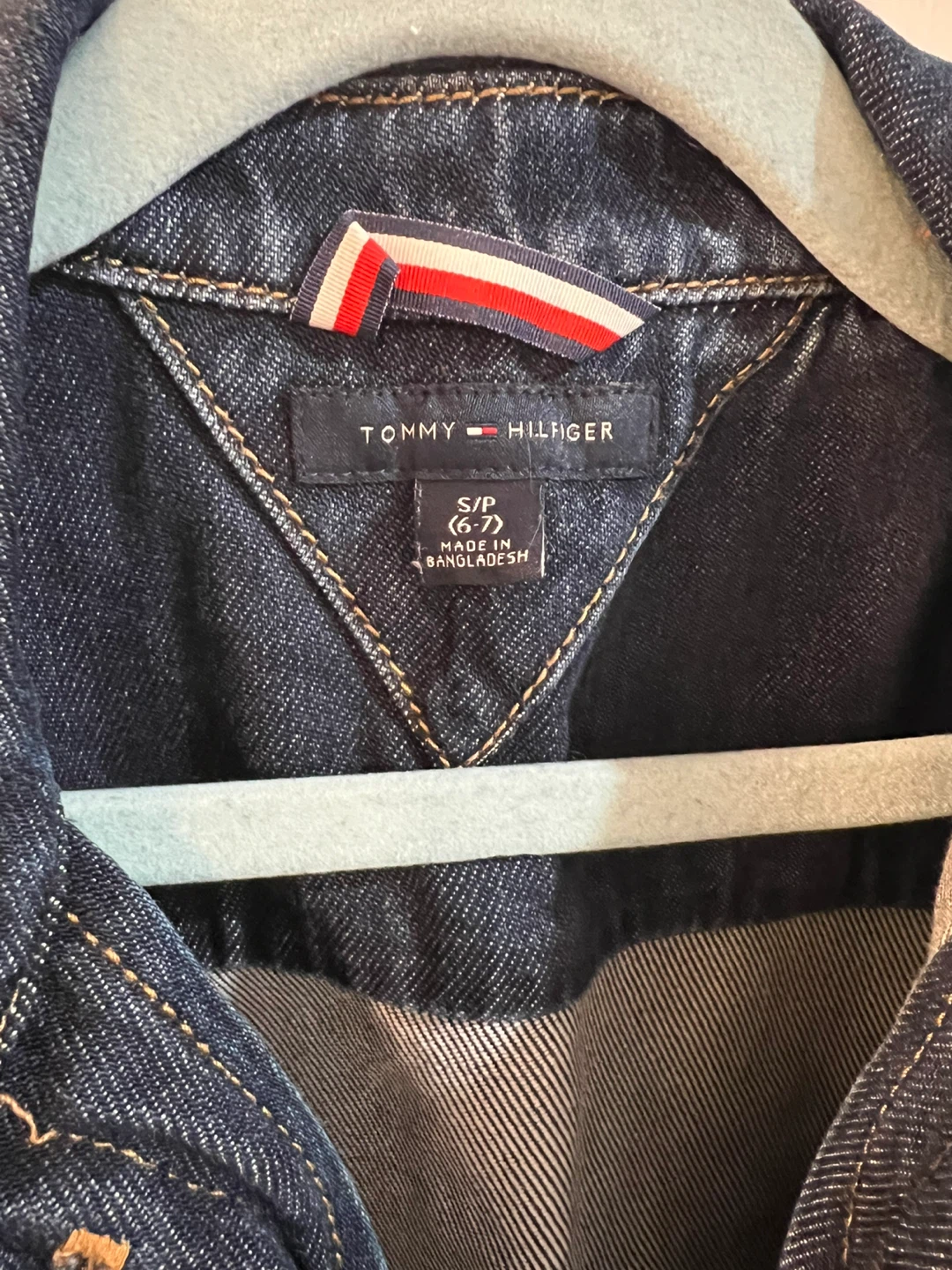 Tommy Hilfiger Denim Jacket Size S (6-7) - photo 2