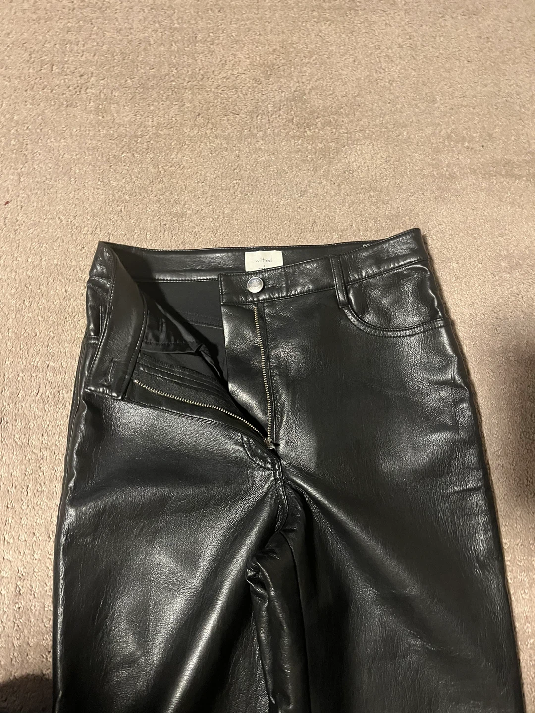 Wilfred Vegan Leather Pants - Size 4 - photo 3