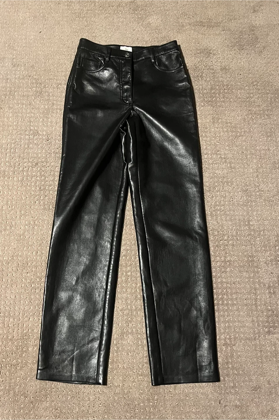 Wilfred Vegan Leather Pants - Size 4