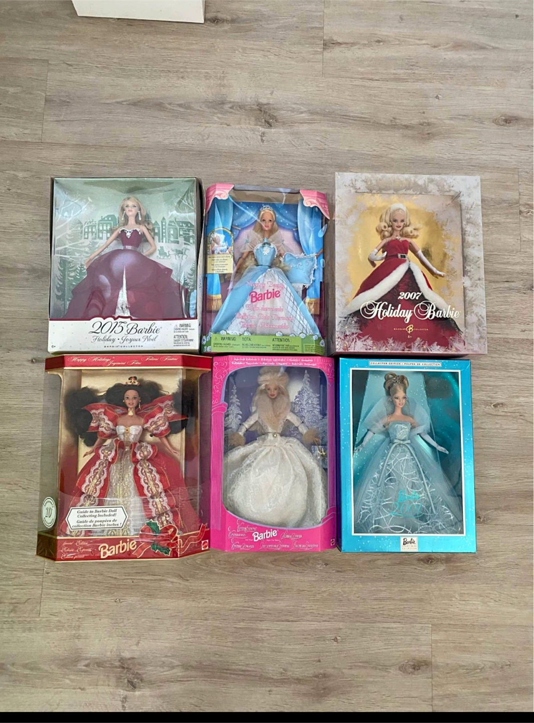 Holiday Barbie Dolls