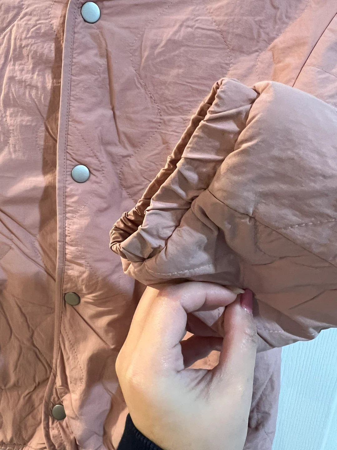Pink Quilted Reversible Jacket - photo 4