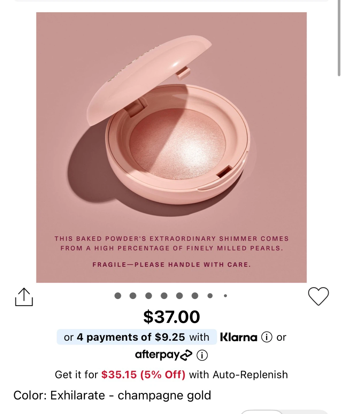 Rare Beauty Highlighter BRAND NEW - Exhilarate - photo 3