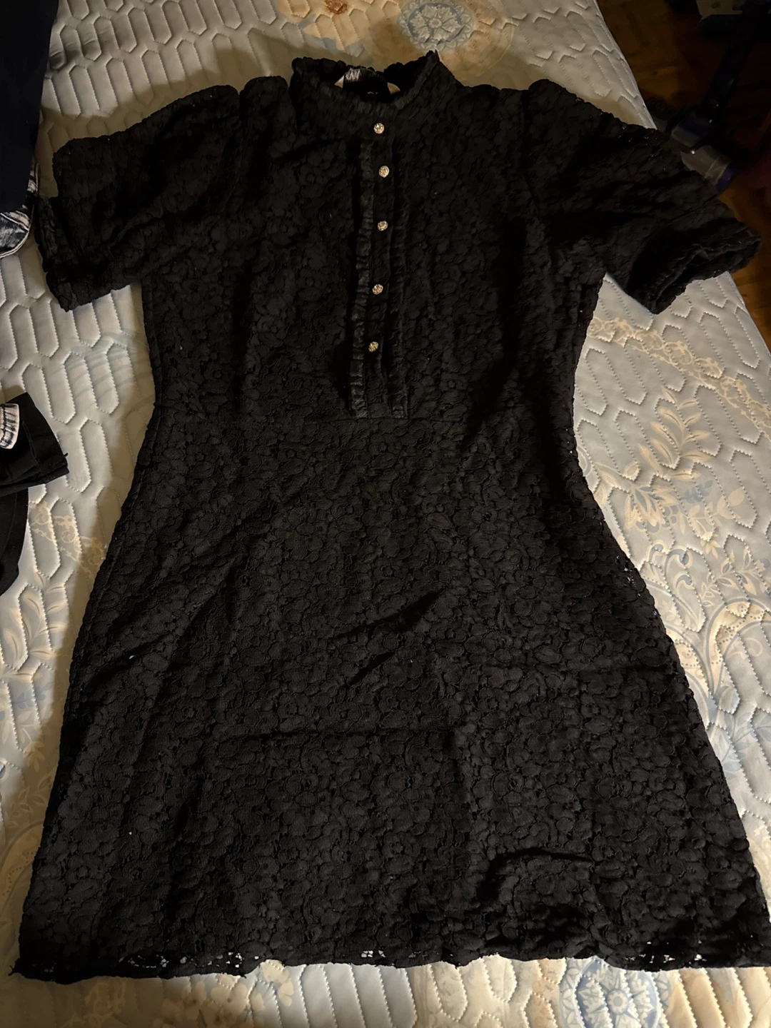 Zara Black Lace Dress