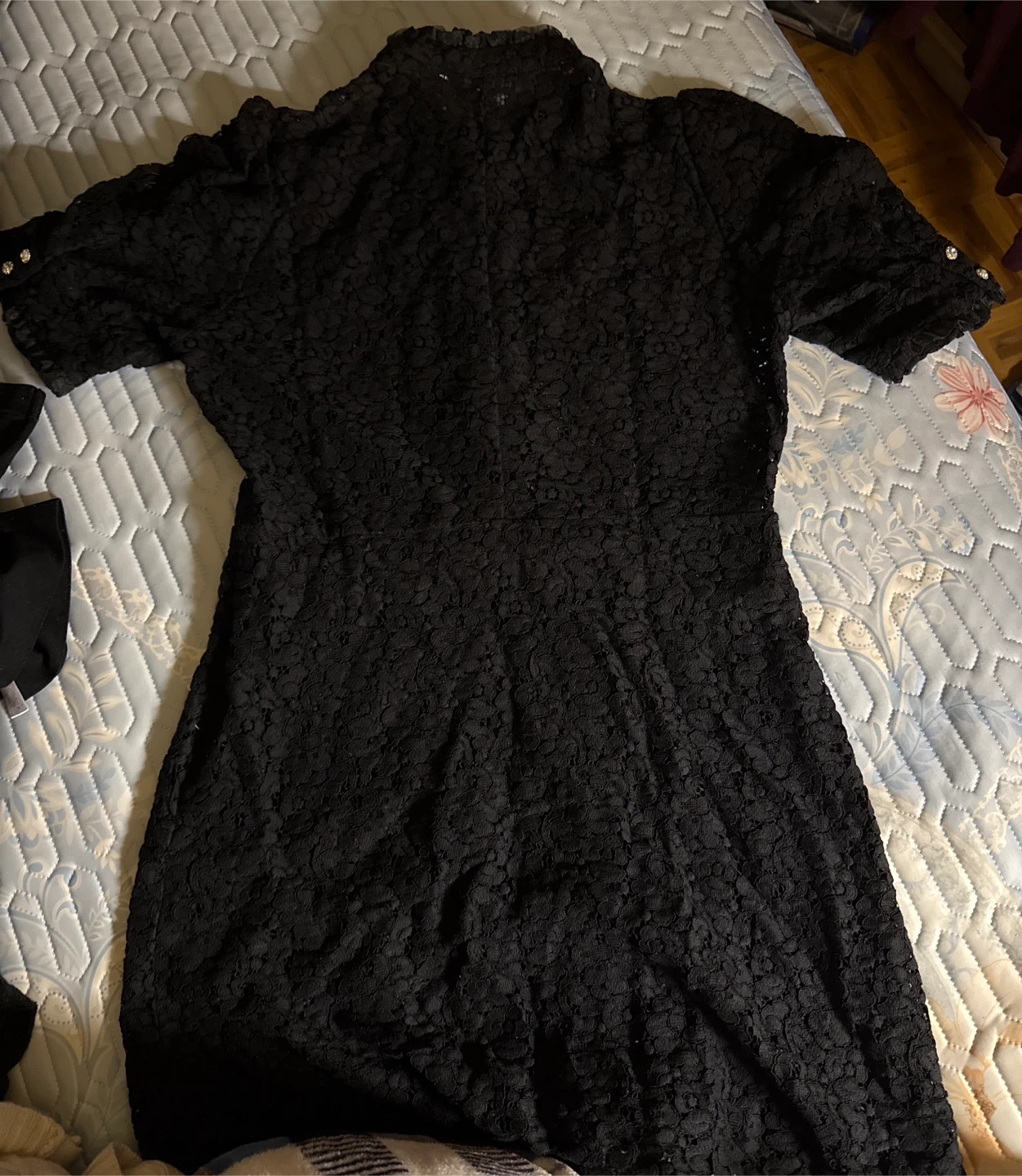 Zara Black Lace Dress - photo 2