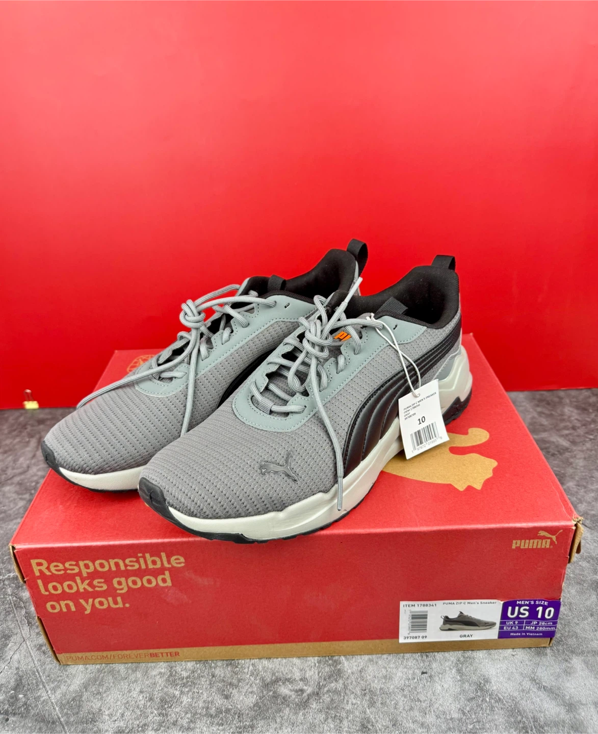 Brand New Puma Zip C Men's Sneakers, Available sizes 8.5, 10, 11