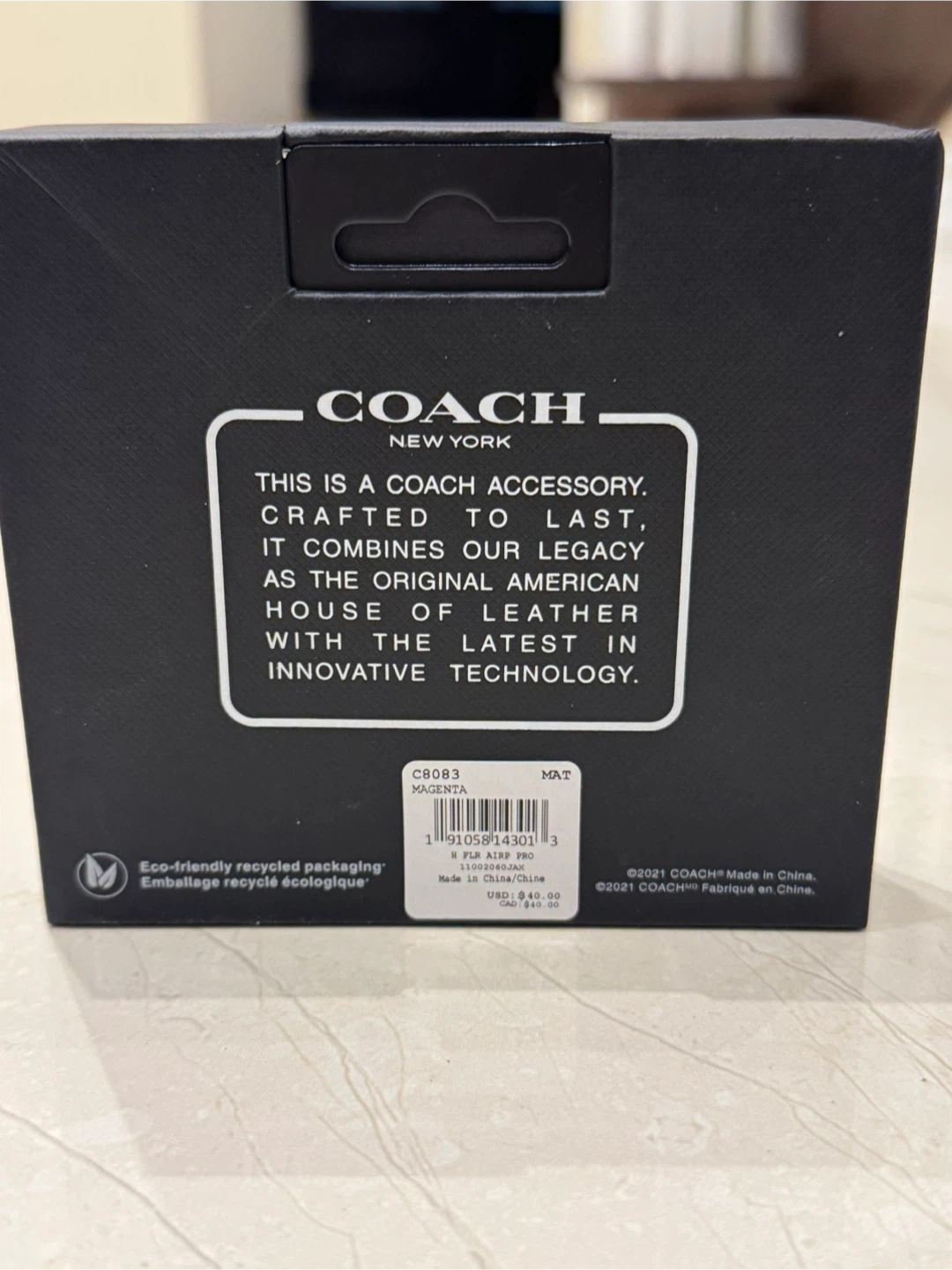 Coach AirPods Pro Case - New in Box - photo 2
