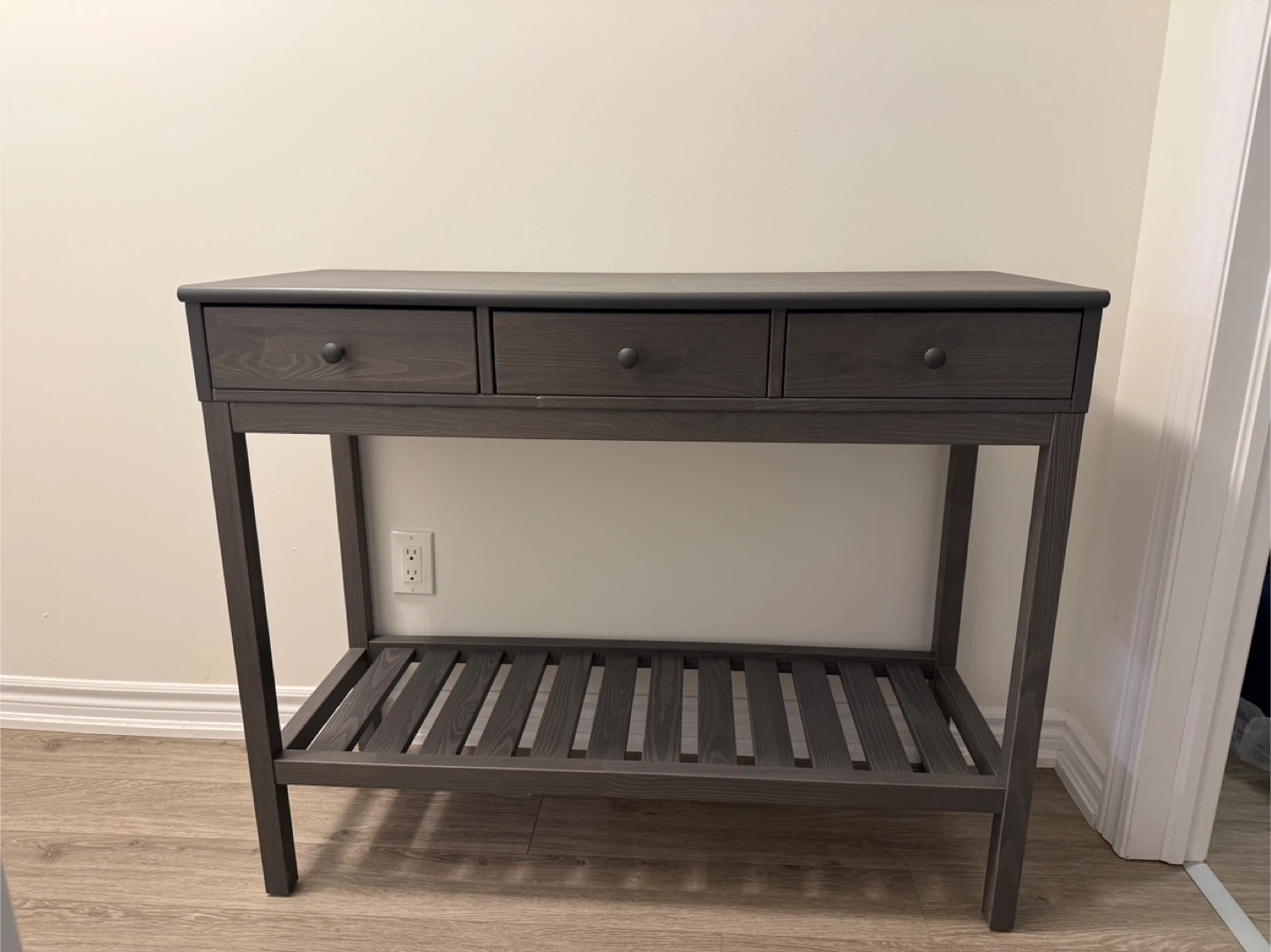 IKEA Hemnes Grey-Brown Console Table