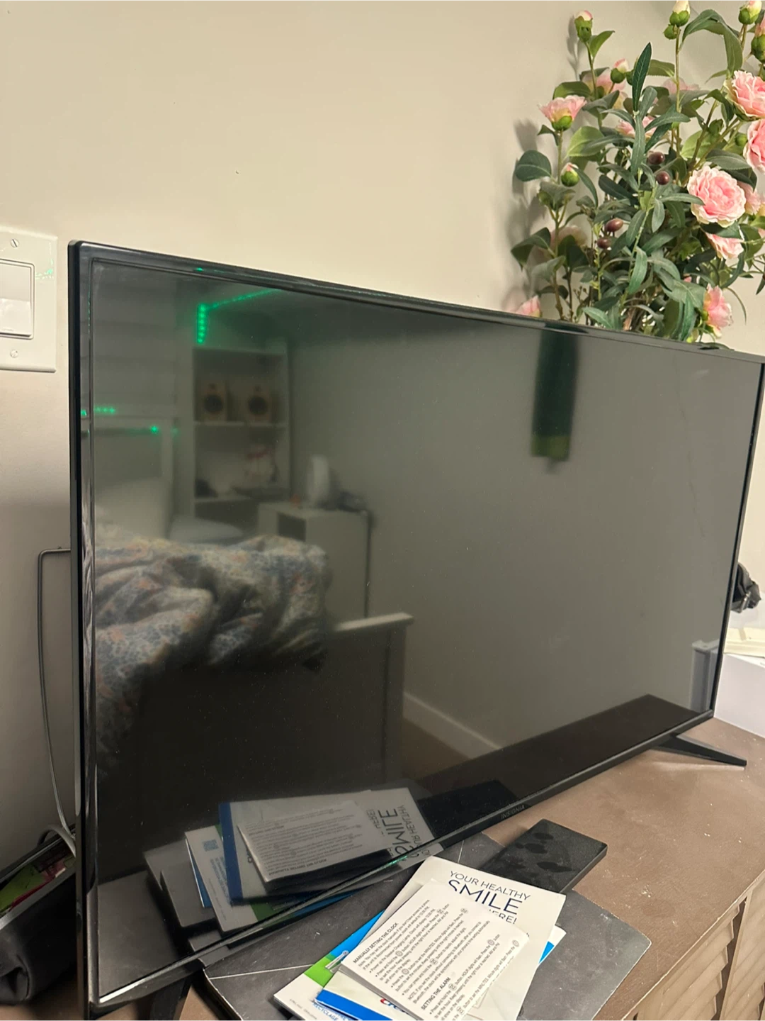 Furniture Bundle: Bookshelf, TV, Desk, Cabinet - photo 2